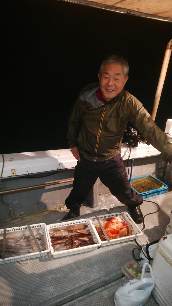 やっと出船