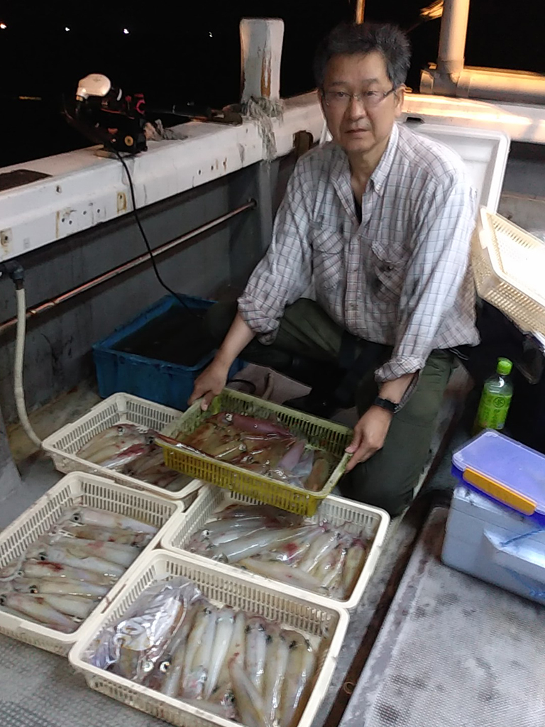 イカ釣り生涯初挑戦