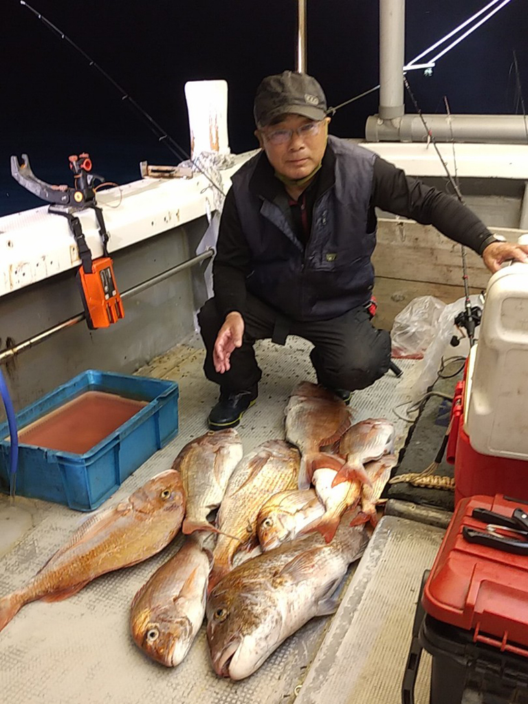 10月12日「80頭好釣果!!」