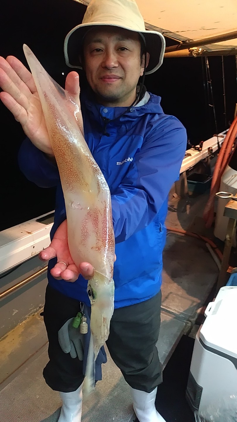 夜焚きイカ・タイラバ釣り