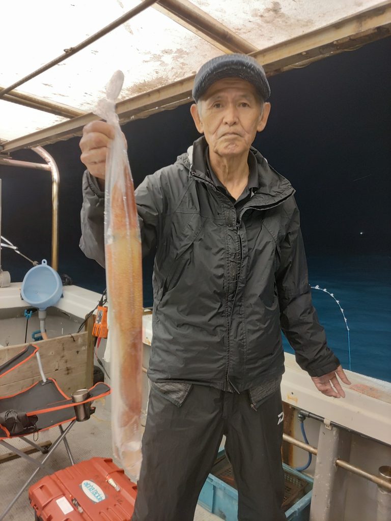 夜焚きイカ・タイラバ釣り