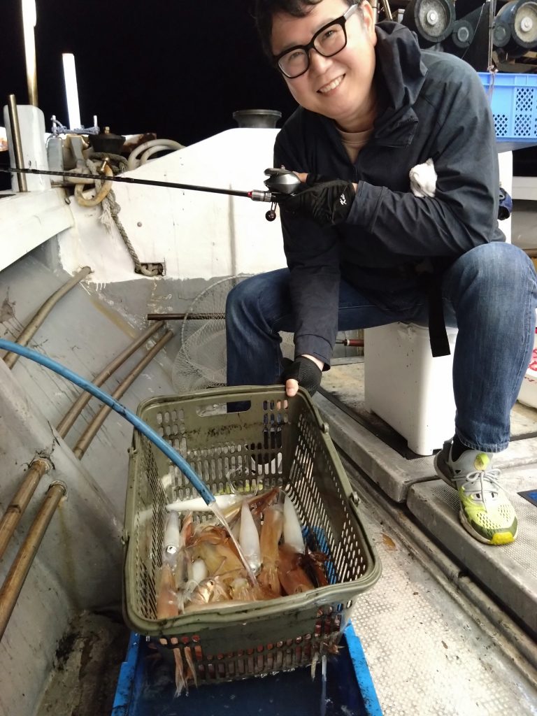 イカメタル好釣果つづいてますよ〜！