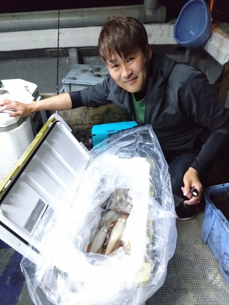 イカメタル好釣果つづいてますよ〜！
